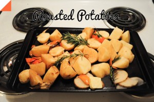 ROASTED POTATOES WITH A TWIST